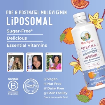 MaryRuth Prenatal & Postnatal Multivitamin Liquid Liposomal
