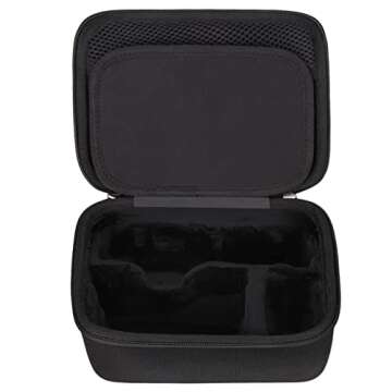 FBLFOBELI EVA Hard Storage Case for Sony ZV E-10 / Sony ZV-1 Interchangeable Lens Mirrorless Vlog Camera Kit, Shockproof Protective Container Bag