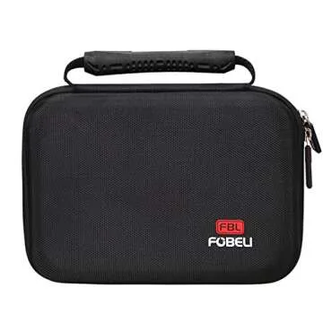FBLFOBELI EVA Hard Storage Case for Sony ZV E-10 / Sony ZV-1 Interchangeable Lens Mirrorless Vlog Camera Kit, Shockproof Protective Container Bag