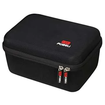 FBLFOBELI EVA Hard Storage Case for Sony ZV E-10 / Sony ZV-1 Interchangeable Lens Mirrorless Vlog Camera Kit, Shockproof Protective Container Bag