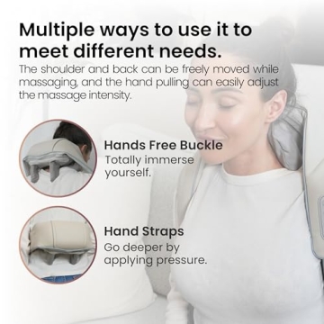 ONERVA Neck Massager for Ultimate Pain Relief and Relaxation