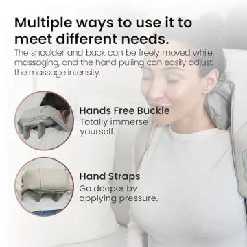 ONERVA Neck Massager for Ultimate Pain Relief and Relaxation