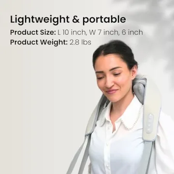 ONERVA Neck Massager for Ultimate Pain Relief and Relaxation