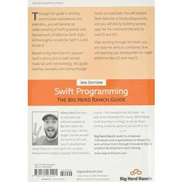 Swift Programming: The Big Nerd Ranch Guide (Big Nerd Ranch Guides)