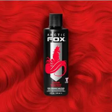 ARCTIC FOX Poison: Vibrant Vegan Hair Dye, 8 Fl Oz
