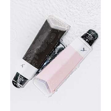 DERMAFLASH DERMAPORE Skin Care Device, Ultrasonic 2-in-1 Pore Extractor and Serum Infuser, Icy Pink