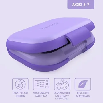 Bentgo Kids Chill Lunch Box with Ice Pack and Compartments