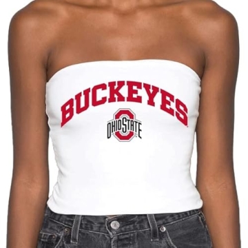 Lojobands Women's Game Day Tube Top | Ohio State Buckeyes