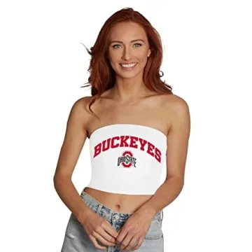 Lojobands Women's Game Day Tube Top | Ohio State Buckeyes