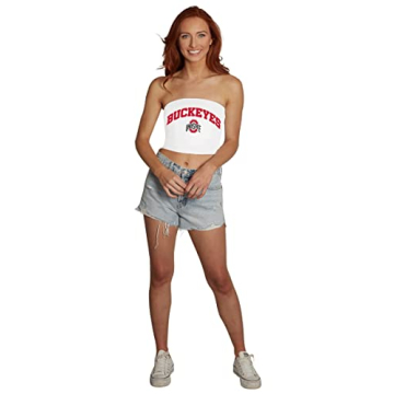 Lojobands Women's Game Day Tube Top | Ohio State Buckeyes