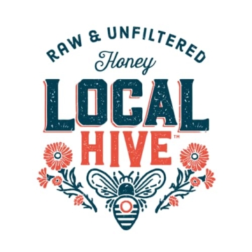 Pure Local Hive Clover Raw Honey 32 oz - Natural Sweetener