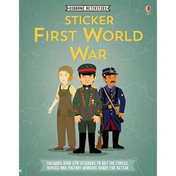 Sticker Dressing First World War - Educational Sticker Book for Kids