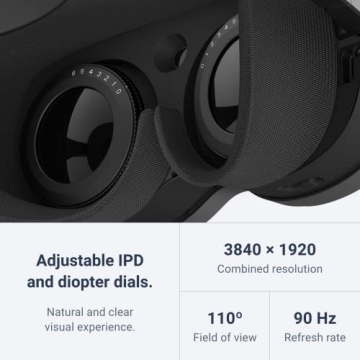 HTC Vive XR Elite Virtual Reality Headset for Immersive Gaming