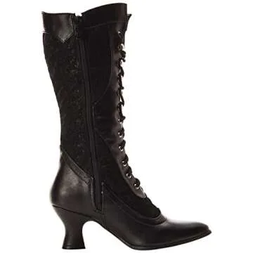 Ellie Shoes Women's Victorian Lace Up Knee High Boot