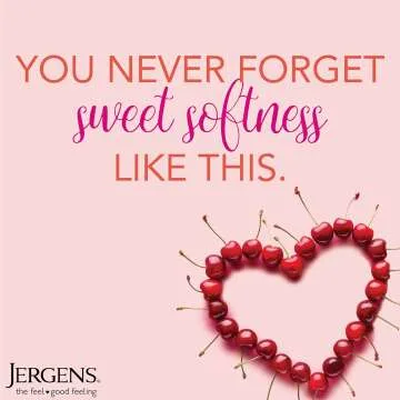 Hydrating Jergens Dry Skin Lotion 32oz - Cherry Almond
