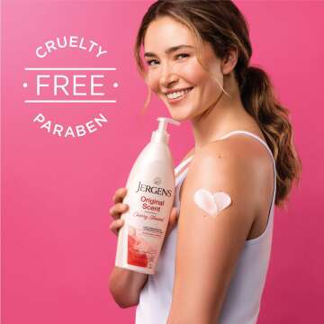 Hydrating Jergens Dry Skin Lotion 32oz - Cherry Almond