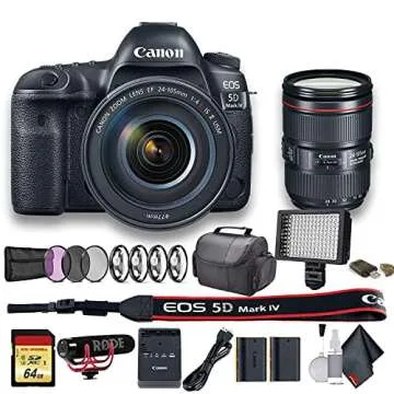 Canon EOS 5D Mark IV DSLR Camera Kit - Perfect for Photographers