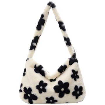 Trendy YFGBCX Plush Underarm Bag for Women