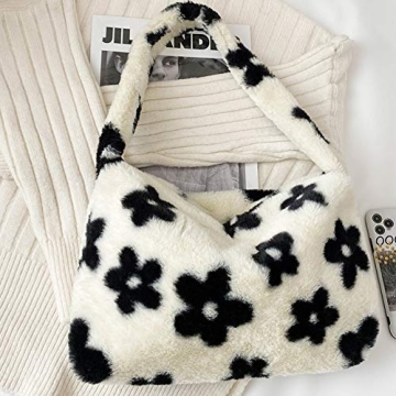Trendy YFGBCX Plush Underarm Bag for Women