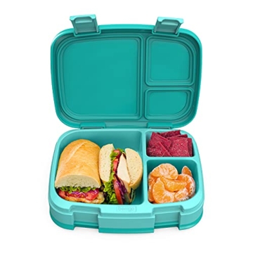 Bentgo® Fresh – Leak-Proof, Versatile 4-Compartment Bento-Style Lunch Box with Removable Divider,...