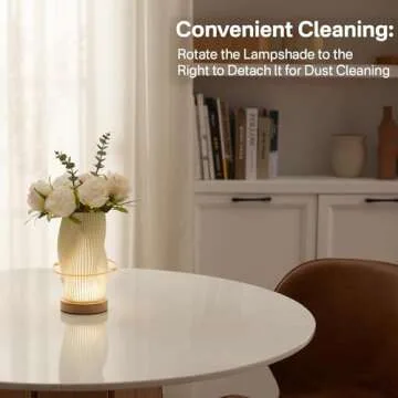 Eco-Friendly Dimmable Bedside Lamp for Modern Homes