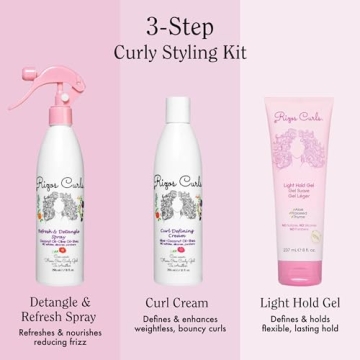 Rizos Curls Starter Kit for Defined, Frizz-Free Curls