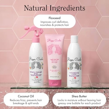 Rizos Curls Starter Kit for Defined, Frizz-Free Curls