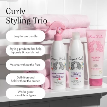 Rizos Curls Starter Kit for Defined, Frizz-Free Curls