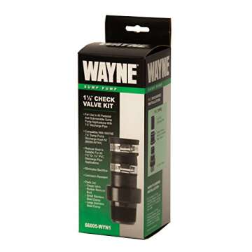 Wayne Pumps 66005-Wyn Check Valve – Reliable PVC Solution for Sump Pumps