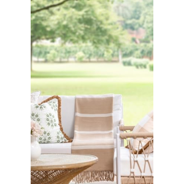 Hofdeco Premium Coastal Throw Blanket - Soft & Stylish