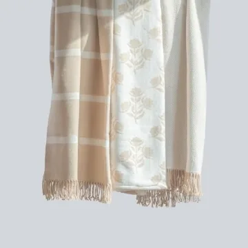 Hofdeco Premium Coastal Throw Blanket - Soft & Stylish