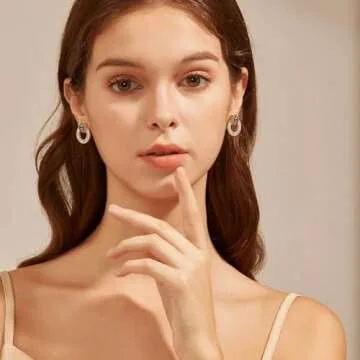 Hothink Gold Stud Earrings 14K Gold Earrings Enamel Earrings H Stud Earrings for Women Birthday Gifts for Women (Gold-Black)