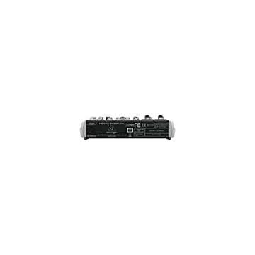 Behringer XENYX QX1002USB Premium 10-Input 2-Bus Mixer with XENYX Mic Preamps and Compressors, British EQ, Klark Teknik Multi-FX Processor and USB/Audio Interface