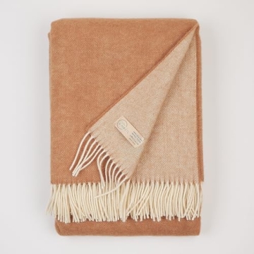 New Zealand Virgin Wool Blanket for Indoor & Outdoor Use