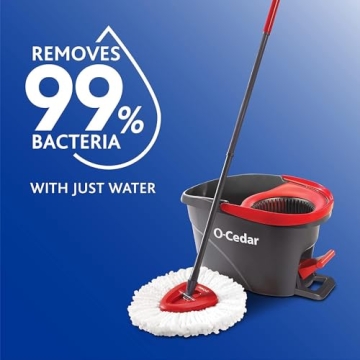 O-Cedar Easy Wring Spin Mop: Effortless Cleaning Solution