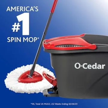 O-Cedar Easy Wring Spin Mop: Effortless Cleaning Solution