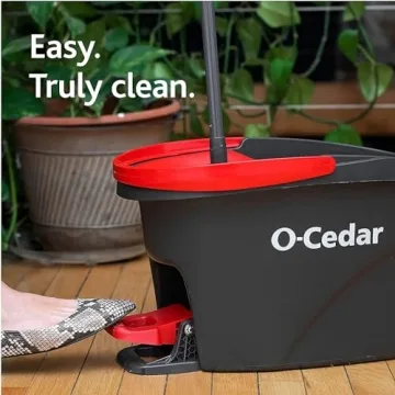 O-Cedar Easy Wring Spin Mop: Effortless Cleaning Solution