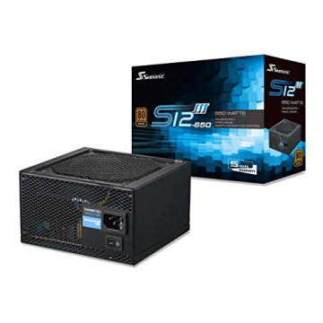 Seasonic S12III 650W Power Supply - Reliable & Efficient