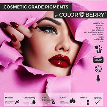 COLORBERRY Carat-Collection Brown Resin Pigment 50g
