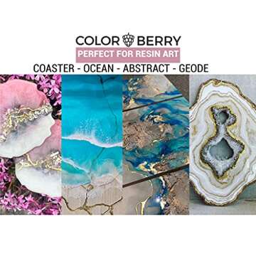 COLORBERRY Carat-Collection Brown Resin Pigment 50g