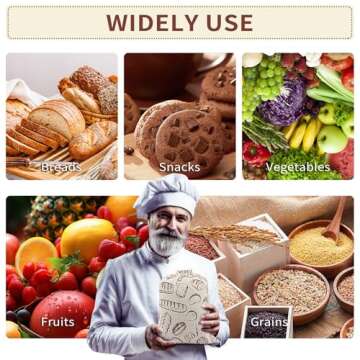 2 Pack Bread Bags for Homemade Bread Sourdough, Reusable Linen Bread Storage with Plastic Lined Bread Container Baking Supplies Fresh Keeping Food Bag