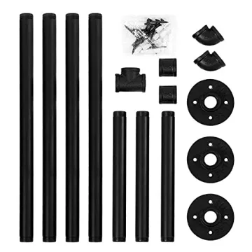 Oroonoko 72-Inch Pipe Clothes Rack for Laundry Room