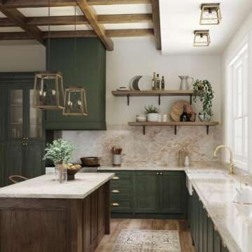 Progress Lighting P350022-020 Briarwood Collection Farmhouse Flush Mount Ceiling Light, One, Antique Bronze