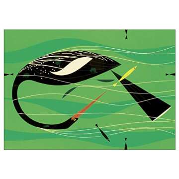 Charley Harper Birds Postcards Beautiful Avian Art Collection