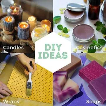 Trifecta Living Co. Organic Beeswax Pellets for Candles