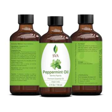 Premium SVA Peppermint Essential Oil for All Uses