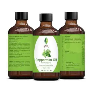 Premium SVA Peppermint Essential Oil for All Uses