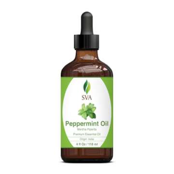 Premium SVA Peppermint Essential Oil for All Uses