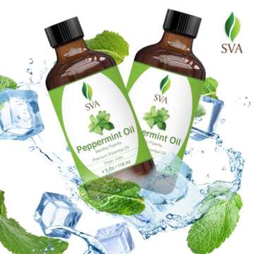 Premium SVA Peppermint Essential Oil for All Uses