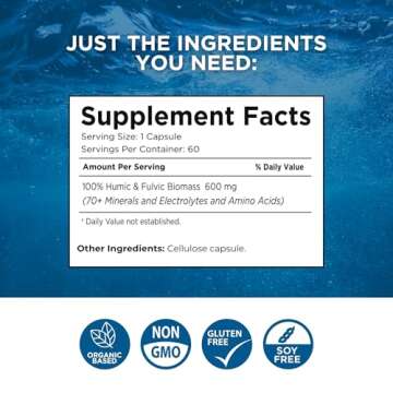 Complete Multi-Mineral Capsules - Electro-Boost Plant-Based Electrolytes and Micronutrients Capsules...